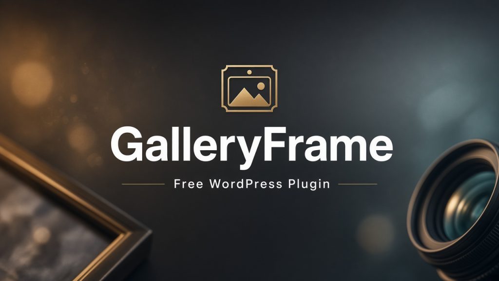 GalleryFrame WordPress plugin featured image