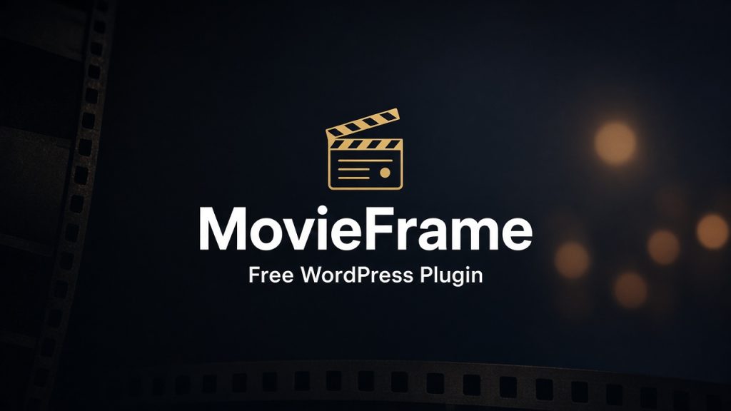 MovieFrame WordPress plugin featured image