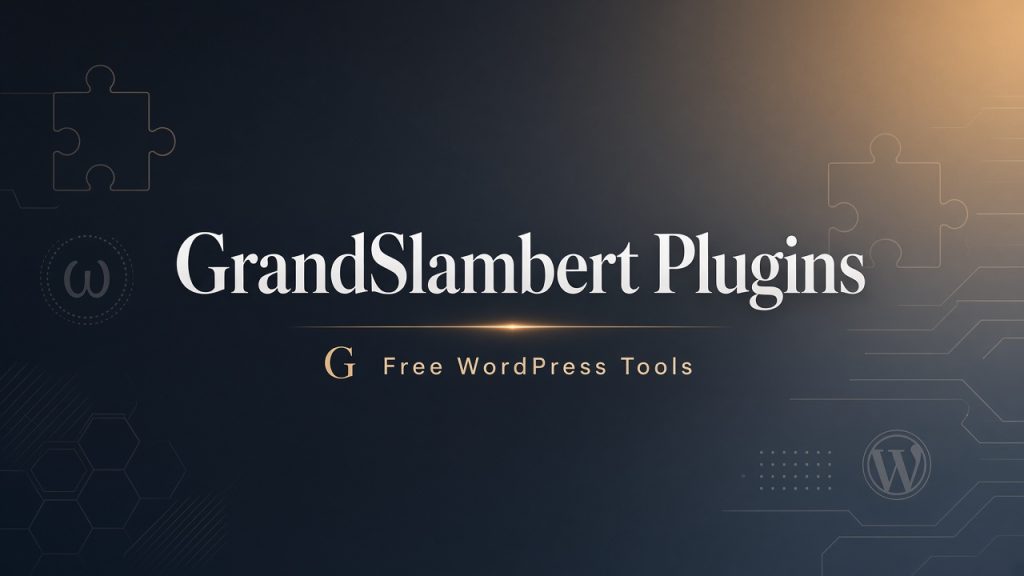WordPress Elementor plugins from GrandSlambert